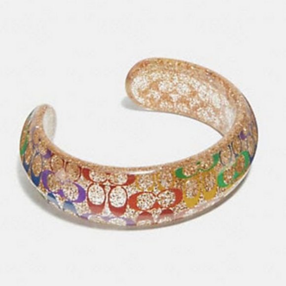 COACH Rainbow Signature Cuff, part of Coach Pride Collection - Picture 11 of 11
